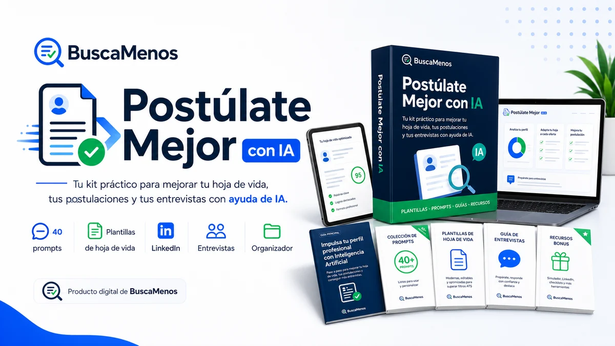 Producto digital Postúlate Mejor con IA